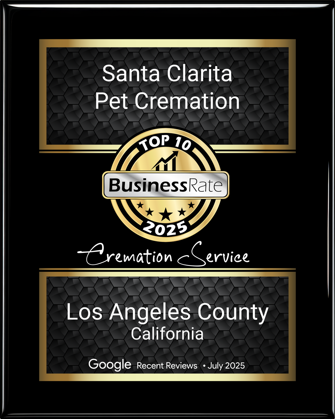 Santa Clarita Pet Cremation Named a Top 10 Cremation Service in Los Angeles County for 2025